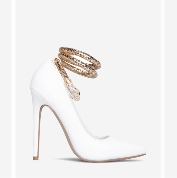 NWOB Shoedazzle Lenora Pointed Toe Pumps Sz 8.5 - Picture 2 of 12